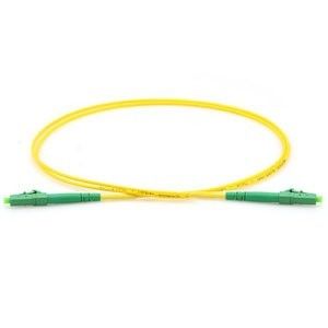 LC/APC - cabo de remendo simples da fibra ótica da manutenção programada 3,0 2.0mm da palavra simples do LC/APC