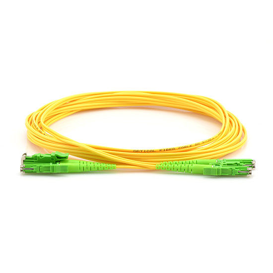 cabo de remendo simples G657A da fibra do único modo de 2.0mm E2000/APC