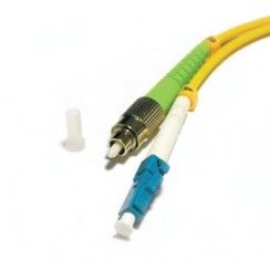 FC/APC - singlemode simples ótico do cabo de remendo do LC/UPC, cabo de fibra ótica de corning G657