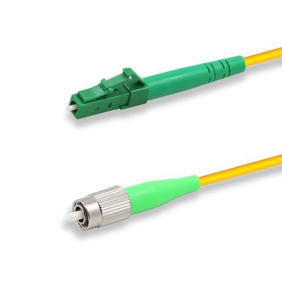 cabo de remendo simples Singlemode 3m da fibra do único modo da ligação em ponte de fibra ótica FC/APC - LC/APC