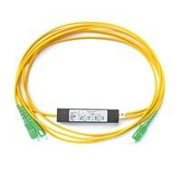Comprimento Singlemode da fibra do divisor 1*2 0.9mm do PLC da fibra Ã³tica do SC APC/UPC