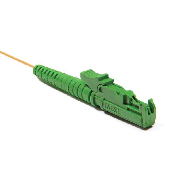 Manutenção programada verde 3,0 dos conectores da fibra ótica da bota G652D com bujão plástico