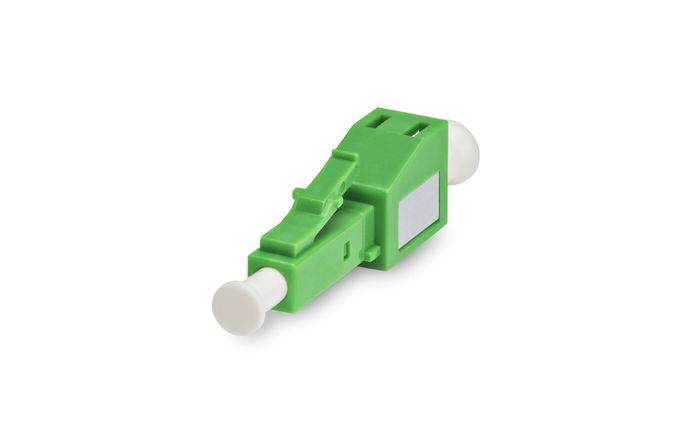 Tipo LC da tomada/fibra ótica do APC 4DB materiais plásticos do atenuador para o sistema de CATV
