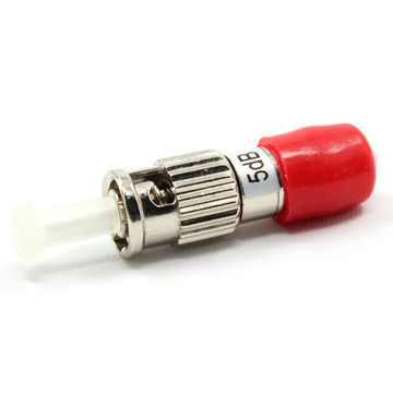 Atenuador 1-30db da fibra do único modo do metal do ST UPC para redes locais
