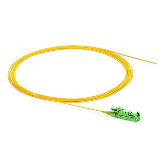 PVC LSZH 0.9mm da trança da fibra ótica de E2000 APC para a telecomunicação