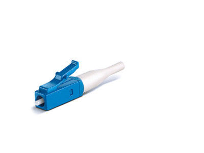 LC/cabo SingleMode do PVC 9/125um LSZH da trança ótica SX da fibra UPC do PC