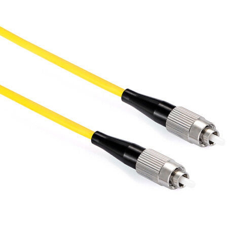 Cabo de fibra ótica simples Singlemode FC da distribuição/fio redondo do UPC