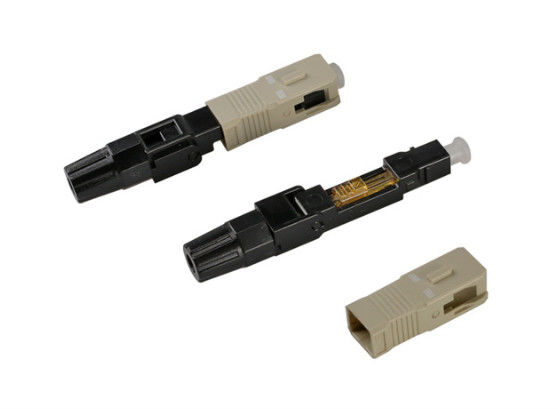 o conector rápido da fibra ótica do SC/UPC de 3.0mm multimodo escolhe - o núcleo para a rede de CATV