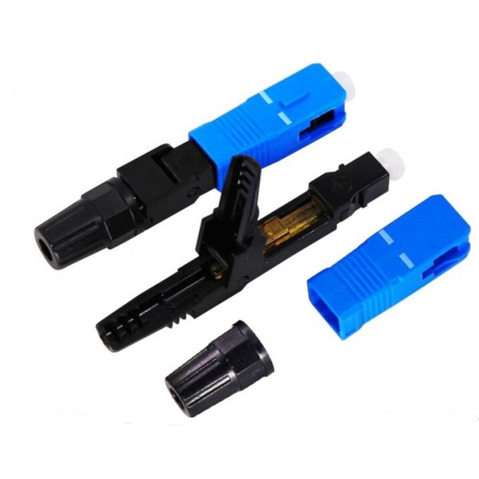 Perda de inserção encaixada do conector ótico de conjunto de campo baixa para tomadas de FTTH