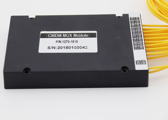 Multiplexer alto da confiança CWDM, 4Ch/8Ch/18 módulo do Ch CWDM com LC Comnnectors