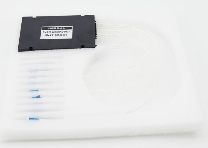 Perda de inserção dos canais centrais exatos altos do comprimento de onda 8 do Multiplexer de DWDM baixa