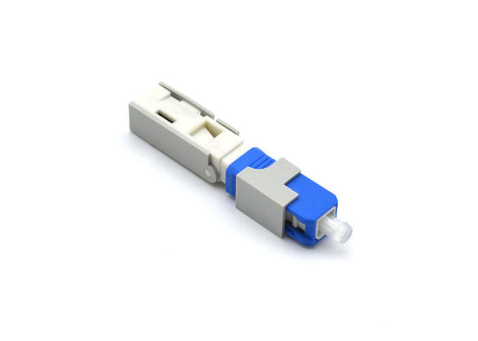 Verde rápido 55mm do conector da fibra ótica da parte superior/parafuso para os cabos pendentes de FTTH