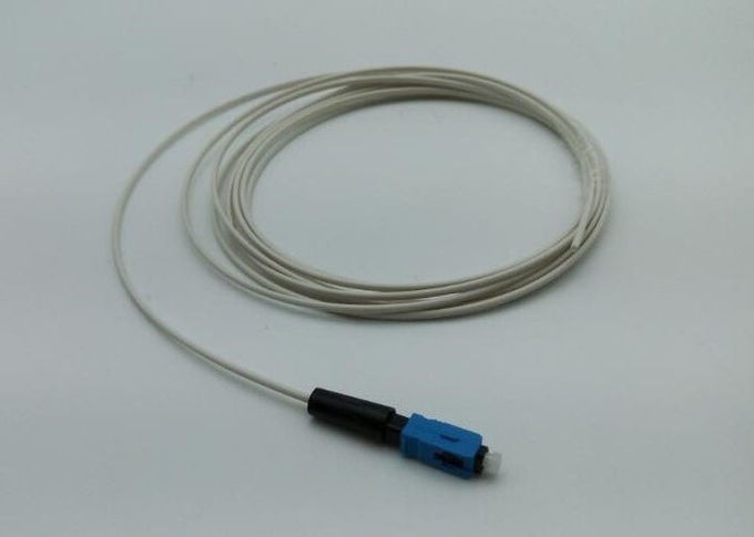 Conector rápido da fibra ótica do cabo pendente de FTTH pre - 50mm lustrados fez no local