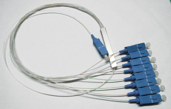 China divisor do cabo de fibra ótica de 0.9mm para redes de FTTX/PON, 1 divisor da fibra do PLC do × 8 fornecedor