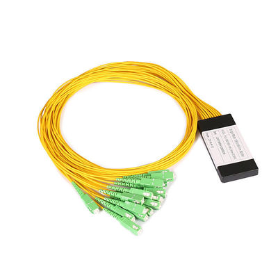 China Divisor do Plc do SC/APC 1x16, divisor 1310nm do sinal ótico de G657A/comprimento de onda 1550nm fornecedor
