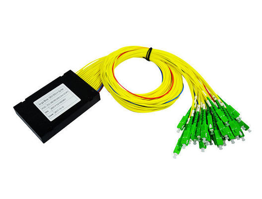 China Divisor do PLC da fibra ótica do único modo 2 x 32 ambiental para que a fibra dirija fornecedor