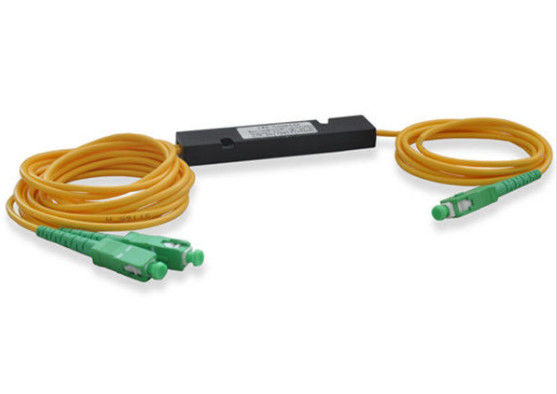 China Divisor 1 do PLC da fibra ótica do único modo * perda de inserção do comprimento da fibra de 2 0.9mm baixa fornecedor