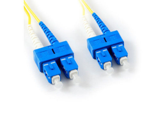 China Alojamento plástico do tamanho dos conectores 2,0 da fibra ótica do SC UPC de CATV DX/3.0mm fornecedor
