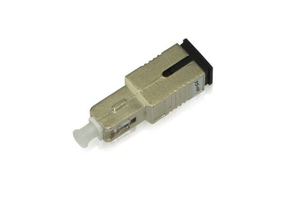 China Homem - único núcleo 1 do atenuador fêmea da fibra ótica - material do metal 30dB fornecedor