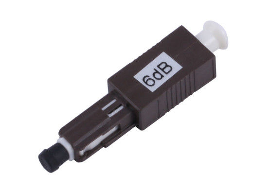 China Atenuador plástico Lc da fibra do alojamento, atenuador ótico Inline do conector da MU fornecedor