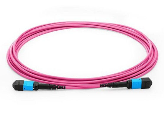 China MTP - cabo de remendo OM1 da fibra ótica do duplex de Mpo do cabo do LC multi - OM4 com virola cerâmica fornecedor