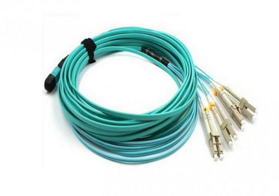 China Cabo de remendo da fibra do único modo do núcleo OM3 8, cabo de remendo simples da bainha do PVC 10g fornecedor