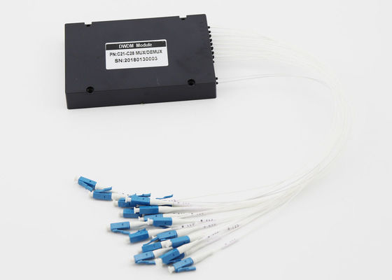 China Multiplexer de canal 8 exato alto, comprimento de onda central Mux e perda de inserção de Demux baixa fornecedor