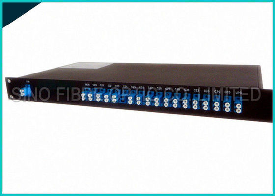 China 1 fibra Rackmount Mux Demux de U, desmultiplexador de 18 Digitas dos canais para a rede de espinha dorsal fornecedor