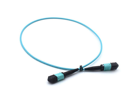 O cabo de remendo simples das telecomunicações MPO de FTTH, núcleo do azul 8/12 retira o núcleo do polonês do APC do cabo de fibra ótica fornecedor
