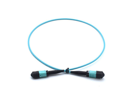 O cabo de remendo simples das telecomunicações MPO de FTTH, núcleo do azul 8/12 retira o núcleo do polonês do APC do cabo de fibra ótica fornecedor