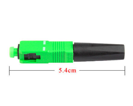 Resistência à tração rápida do conector 90N do conjunto de campo do SC/APC para o cabo do remendo fornecedor