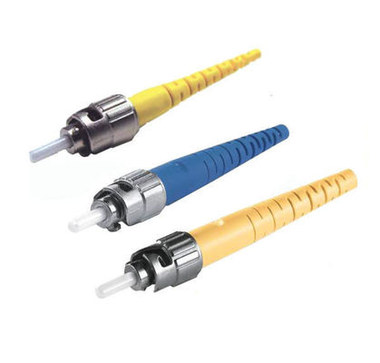 cabo de remendo do duplex de 3.0mm 5Mtrs LSZH, baixo cabo de remendo da fibra do único modo de perda de inserção 10g fornecedor