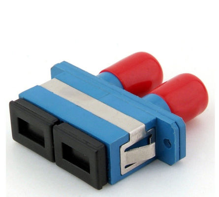 Adaptador da fibra ótica do ST do SC/PC/PC para a cara da extremidade da virola da rede de FTTH/LAN fornecedor