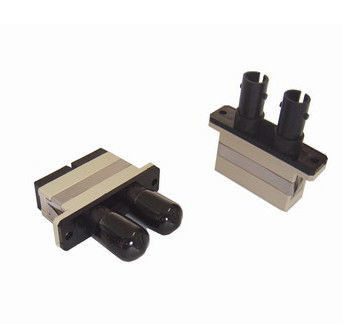 Adaptador da fibra ótica do ST do SC/PC/PC para a cara da extremidade da virola da rede de FTTH/LAN fornecedor