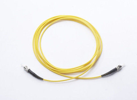 Abaixe ST do cabo de remendo da fibra ótica do duplex da perda da inserção/PC - cor amarela do ST/PC fornecedor