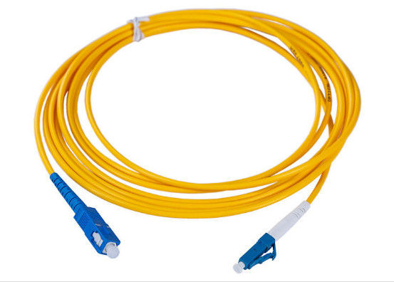 1M / cabo de remendo da fibra de 2M/3M Lc, vário cabo de remendo da fibra do duplex do conector fornecedor