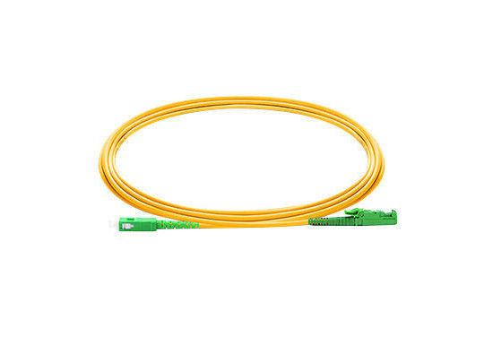 Cabo de remendo 1 da fibra ótica de FTTH E2000 - o comprimento 3D de 3m passou os testes lustrados fornecedor