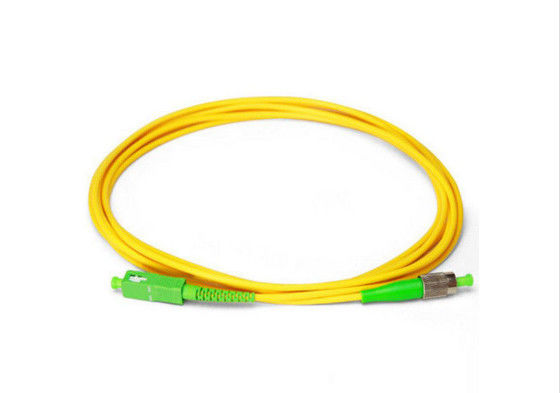 SC/APC Sc do cabo de remendo à fibra ótica de FC/APC ao material da manutenção programada Sx LSZH de FC fornecedor