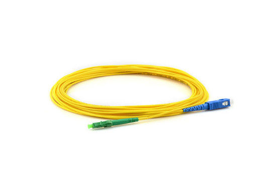 1310nm/1550nm único modo ao cabo de remendo da fibra multimodo, LC/APC - cabo de fibra ótica do SC/APC Corning fornecedor