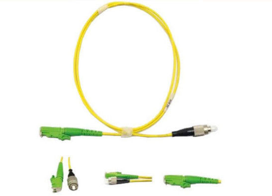 G652D LC/APC - cabo de remendo da fibra de FC/UPC Lc Lc, 9/125 cabos de remendo das tranças da fibra fornecedor