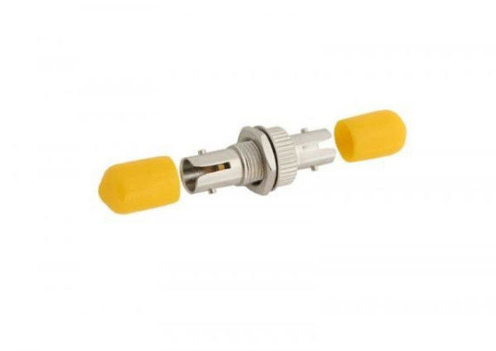 ST amarelo da palavra simples aos materiais do metal do adaptador da fibra ótica do ST para a rede de Ftth fornecedor