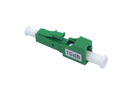 1310 / 1550nm E2000 pisou atenuador, atenuador do verde 10db do LC APC fornecedor