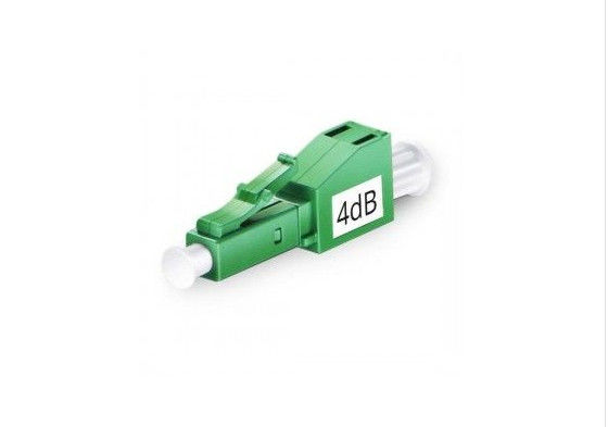 Obstrua materiais plásticos do atenuador do tipo LC/fibra ótica do APC 4DB para o sistema de CATV fornecedor