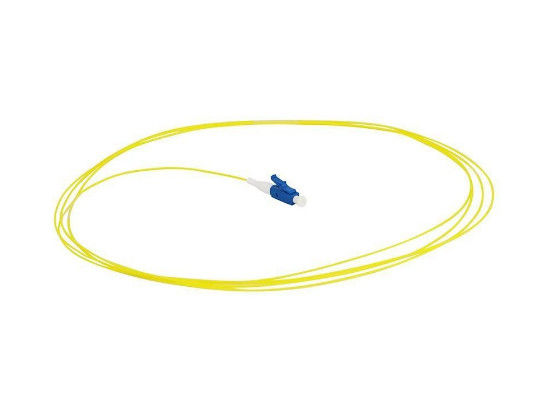 Trança da fibra ótica do Lc Upc simples/revestimento do PVC/LSZH único modo do duplex fornecedor