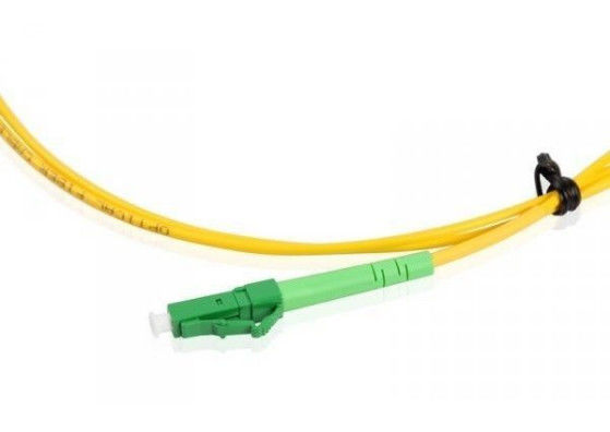 Trança da fibra ótica de G652D LC APC, 2 milímetros perda de inserção do cabo de remendo da fibra ótica de baixa fornecedor
