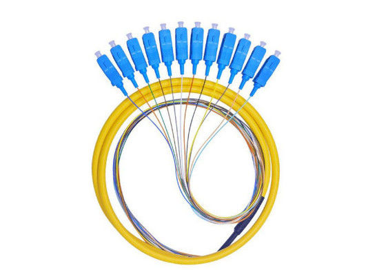 Comprimento de onda 1310/1550nm da trança da fibra ótica do SC/UPC para a rede local fornecedor