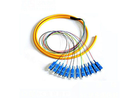 Comprimento de onda 1310/1550nm da trança da fibra ótica do SC/UPC para a rede local fornecedor