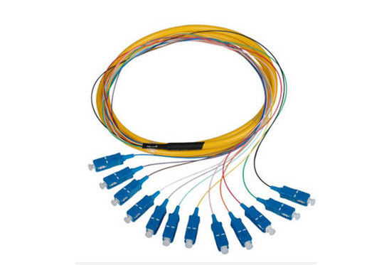 Comprimento de onda 1310/1550nm da trança da fibra ótica do SC/UPC para a rede local fornecedor