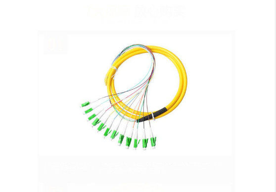 Trança ótica de G652 FTTH, tipo tranças do conector do LC/APC da fibra do único modo fornecedor