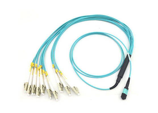O cabo de remendo do cabo de fibra ótica de LSZH, 12/24 retira o núcleo do cabo de remendo da fibra do Lc para o painel de remendo fornecedor